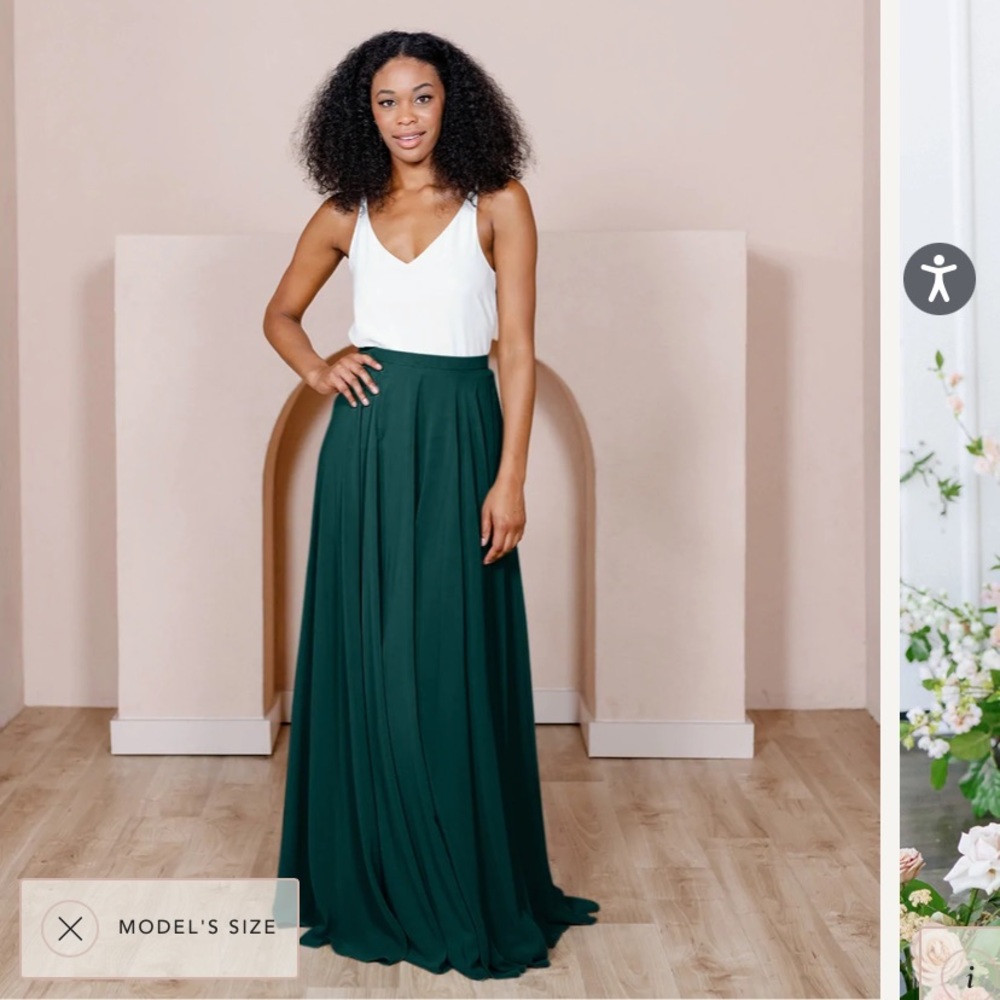 Floor length Chiffon Skirt (formal / wedding)